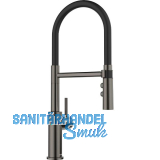 BLANCO K�chenarmatur Catris-S Flexo 527731 druckfest Satin Darksteel