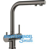 BLANCO K�chenarmatur Fontas II 527736 druckfest Satin Dark Steel