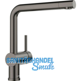 BLANCO K�chenarmatur Linus 527732 druckfest Satin Darksteel