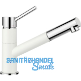 BLANCO K�chenarmatur Kano-S 527650 drucklos Wei�/Chrom