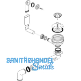 BLANCO Ab- und �berlaufgarnitur 1 x 3,5'' 138042