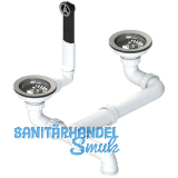 BLANCO Ab- und �berlaufgarnitur 2 x 3,5'' 221497