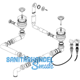 BLANCO Ab- und �berlaufgarnitur 2 x 3,5'' 222769