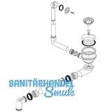 BLANCO Ab- und �berlaufgarnitur 1 x 3,5'' 224822