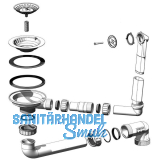 BLANCO Ab- und �berlaufgarnitur 1 x 3,5'' 230731