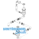 BLANCO Ab- und �berlaufgarnitur 2 x 3,5" 230835