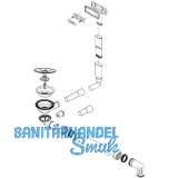 BLANCO Ab- und �berlaufgarnitur 1 x 3,5'' 234075