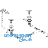 BLANCO Ab- und �berlaufgarnitur 2 x 3,5" 234076