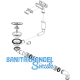 BLANCO Ab- und �berlaufgarnitur 1 x 3,5'' 234077