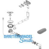 BLANCO Ab- und �berlaufgarnitur 1 x 3,5'' 234463