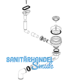 BLANCO Ab- und �berlaufgarnitur 1 x 3,5'' 236893