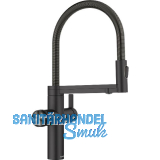 BLANCO Set Armatur Choice Icona Schwarz matt mit Wasseraufbereitungseinheit