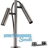 BLANCO Set Armatur Choice Luneoo-S Satin Platinum mit Wasseraufbereitungseinheit