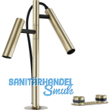 BLANCO Set Armatur Choice Luneoo-S Satin Gold mit Wasseraufbereitungseinheit