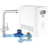 GROHE Blue Professional K�chen-Funktionsarmatur L-Auslauf ausziehbar Chrom