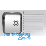 REGINOX 2D-Sp�le Centurio 10-CC ohne �berlauf Edelstahl