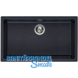 REGINOX 2D-Sp�le Amsterdam 72, 780 x 460 mm, Pure Black