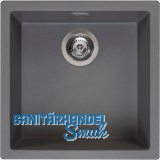 REGINOX 2D-Sp�le Amsterdam 40, 460 x 460 mm, Grey Silvery