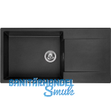 REGINOX Einbausp�le Amsterdam 540, 1000 x 500 mm, Black Silvery, reversibel