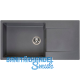 REGINOX Einbausp�le Amsterdam 540, 1000 x 500 mm, Grey Silvery, reversibel