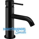 SOLIDO Waschtischarmatur Mini druckfest, Schwarz matt