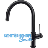 SOLIDO K�chenarmatur Viva 400403SAT00NE druckfest Schwarz matt