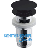 SOLIDO 5/4" Schaftventil verschlie�bar, Schwarz matt