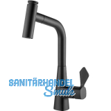 SOLIDO Küchenarmatur Mood D 400742SAT00NE druckfest, Schwarz matt SOLIDO Küchenarmatur Mood D 400742SAT00NE druckfest, Schwarz matt