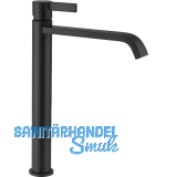 SOLIDO Waschtischarmatur Mooi XL druckfest, Schwarz matt