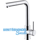 SOLIDO K�chenarmatur CABL003CHU mit ausziehbarem Auslauf druckfest, Chrom