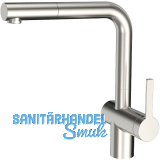 SOLIDO K�chenarmatur CA1108IU mit ausziehbarem Auslauf druckfest, Edelstahl