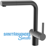 SOLIDO K�chenarmatur CA1108GMU ausziehb. Auslauf druckfest, Anthrazit Gun Metal