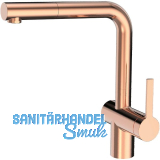 SOLIDO K�chenarmatur CA1108COU mit ausziehbarem Auslauf druckfest, Kupfer