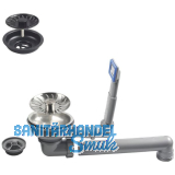 CARESSI Ab- und �berlaufgarnitur CAKPPOLBK Schwarz