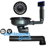 CARESSI Ab- und �berlaufgarnitur CAGR505100BK Schwarz