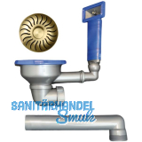 CARESSI Ab- und �berlaufgarnitur CAPPKP24NG Gold