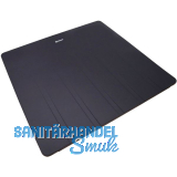 CARESSI Silikon Abtropfmatte Anthrazit