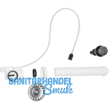 Druckknopfventil M1783 Edelstahl geb�rstet 35 mm