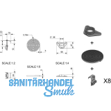 REGINOX Befestigungsklammern Z1030