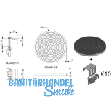 REGINOX Befestigungsklammern Z1076