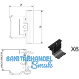 REGINOX Befestigungsklammern Z1181