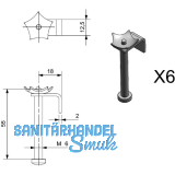 REGINOX Befestigungsklammern Z1200