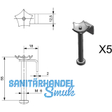 REGINOX Befestigungsklammern Z1205