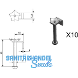 REGINOX Befestigungsklammern Z1210