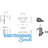 REGINOX Befestigungsklammern Z1267