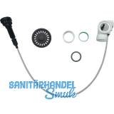 Druckknopfventil Kunststoff schwarz 35 mm