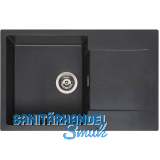 REGINOX Einbausp�le Amsterdam 78 Black Silvery