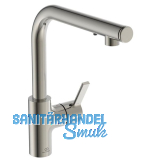 IDEAL STANDARD 2in1 K�chenarmatur mit Seifenspender Gusto iMX Edelstahl