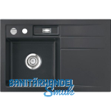 SYSTEMCERAM Einbausp�le Bela 78, 780 x 510 mm �1,5% Tropfteil rechts, Schiefer