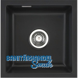 SYSTEMCERAM Unterbau-Sp�le Mera 40U Nigra Excenter